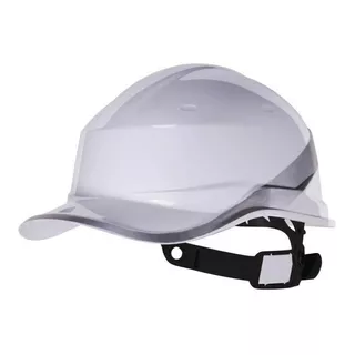 Casco Blanco Ingeniero Deportivo Reflectivo + Barbuquejo