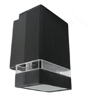 Aplique Exterior Tech I Unidirecional Gu10 Negro
