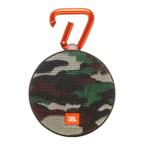 Parlante JBL Clip 2 portátil con bluetooth waterproof  squad