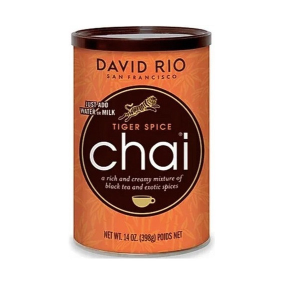 David Rio Te Chai Tigre Original Mini Lata Gourmet 398g Bote