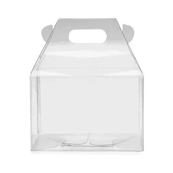 Caja Boxlunch Transparente Para Cupcake Postre 20 Pcs