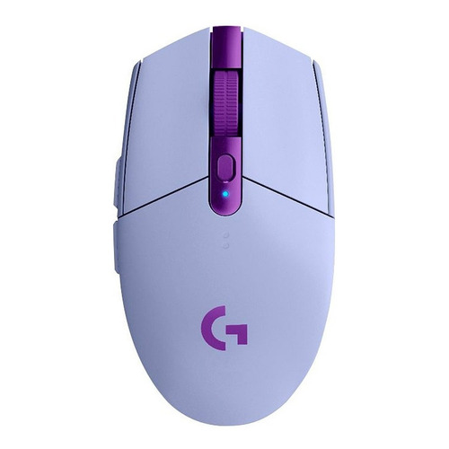 Mouse gamer de juego inalámbrico Logitech G  Serie G Lightspeed G305 lila