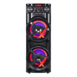 Torre Som 1900w Amvox Aca1900 Led Duplo Woofer 12 Biv/sem Fm no Mercado Livre com oferta e cupom de desconto