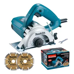 Serra Mármore 4.3/8 Pol 1.300w + 2 Discos 4100nh3zx2 Makita