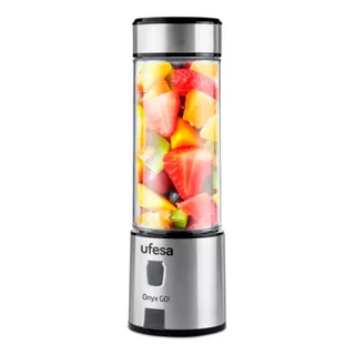 Licuadora Personal Ufesa Onyx Go Bs2450 400ml Libre Bpa Usb Color Gris