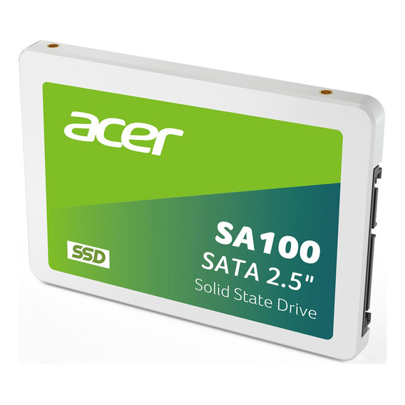 Ssd Acer Sa100 960 Gb Sata Iii 2.5 560/500 Mb/s 3d Nand Color Blanco