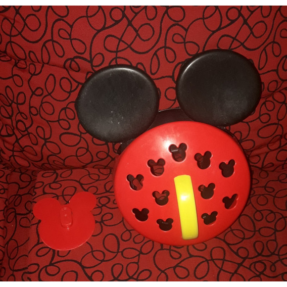 Organizador Guarda Juguetes Baño Bebes Niños 30cm Mickey