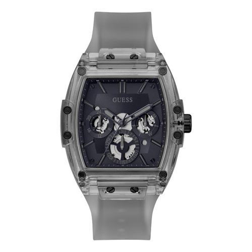 Reloj Guess De Pulsera Para Hombre Color De La Correa Gris Oscuro