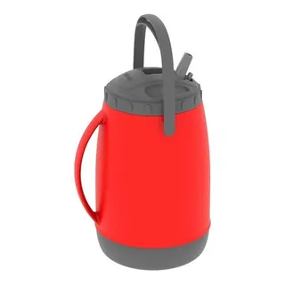 Termo Bidon Termico Soprano 2.5 Litros Pico Vertedor Terere Color Rojo