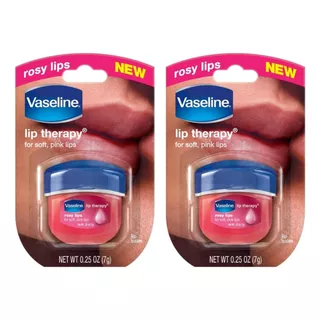 Vaseline Lip Therapy Rosy Lips 7gr X 2un