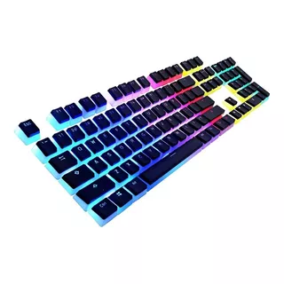 104 Pudding Keycaps Teclado Mecanico Pbt Double Shot