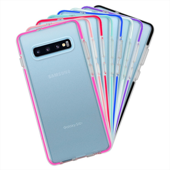 Funda Para Galaxy S10 Plus Orilla Reforzada Antigolpes