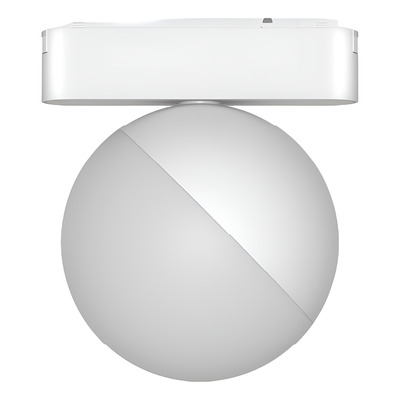 Aplique Esferico Difuso Blanco Riel Magnetico Skyline 10w
