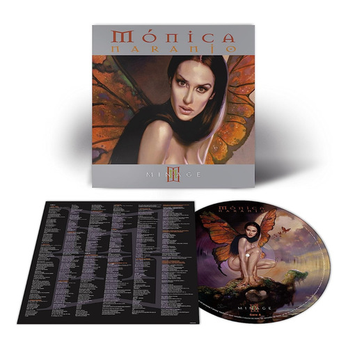 Monica Naranjo Minage Importado Picture Lp Vinyl Versión Del Álbum Estándar