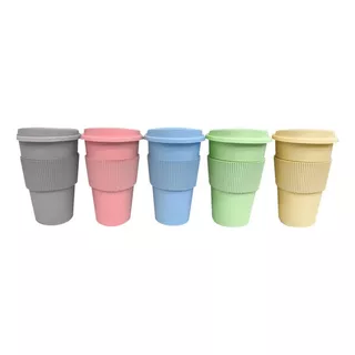 10 Vaso Térmico 300ml Mug Color Vintage Mayorista