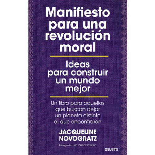 Manifiesto Para Una Revolución Moral.jacqueline Novogratz