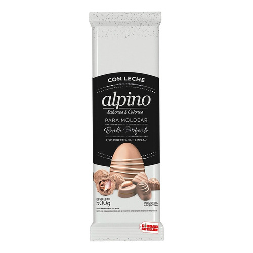 Tableta Alpino chocolate con leche 500g