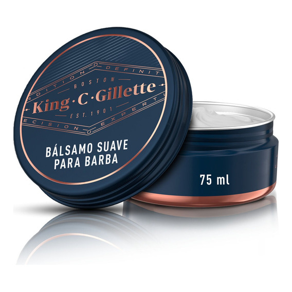 Bálsamo Para Barba King C Gillette De 75ml