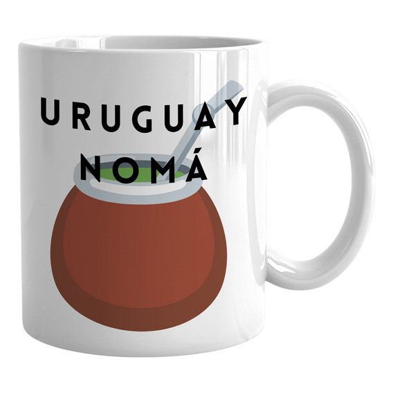 Taza Diseño Mate Uruguay Noma