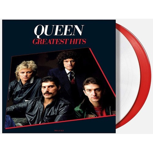 Queen Greatest Hits Lp 2vinilos Color Rojo Y Blanco En Stock
