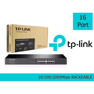 Switch Tp-link 16 Puertos Gigabit Sg-tl1016  Rackeable