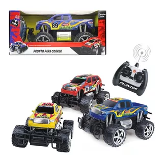 Carro Controle Jipe Pickup Caminhonete Monster Carrinho Rc