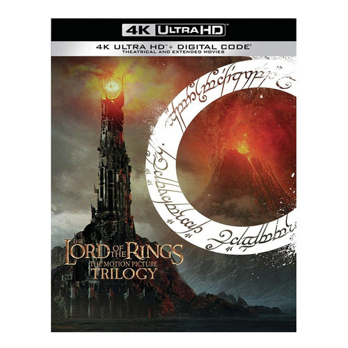4K Ultra HD Blu-ray Lord Of The Rings / El Señor De Los Anillos Trilogia Extendida