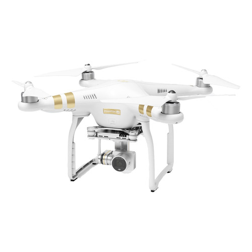 Drone DJI Phantom 3 4K con cámara 4K white y gold 1 batería