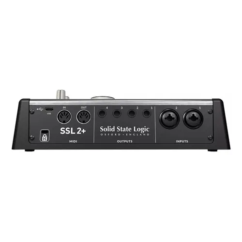 Interface De Áudio Solid State Logic Ssl 2+ Mkii 2x4 Usb Cor