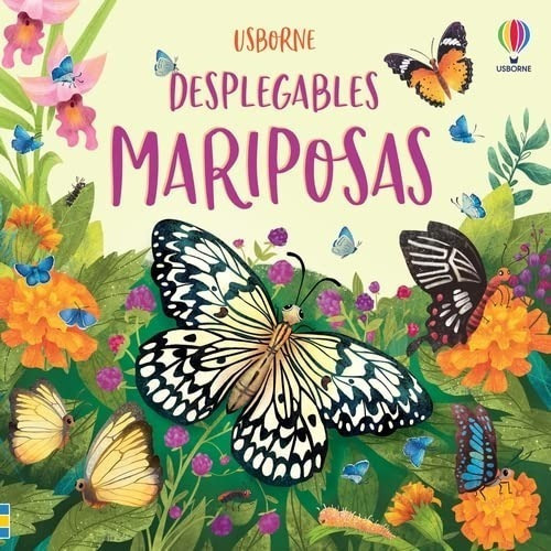 Mariposas Desplegables: Pop Up, De Laura Cowan. Serie Deluxe, Vol. Único. Editorial Usborne, Tapa Dura, Edición Pop Up En Español, 2022