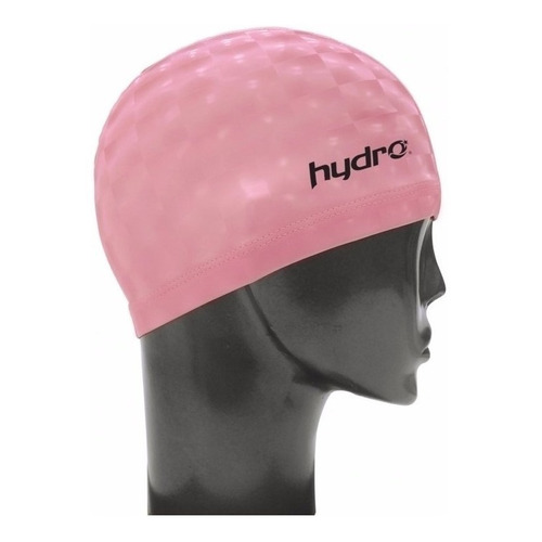 Gorra Natacion Impermeable Hydro Polyflex Pu Estuche Cke Color Rosa Diseño de la tela Liso Tamaño Adulto