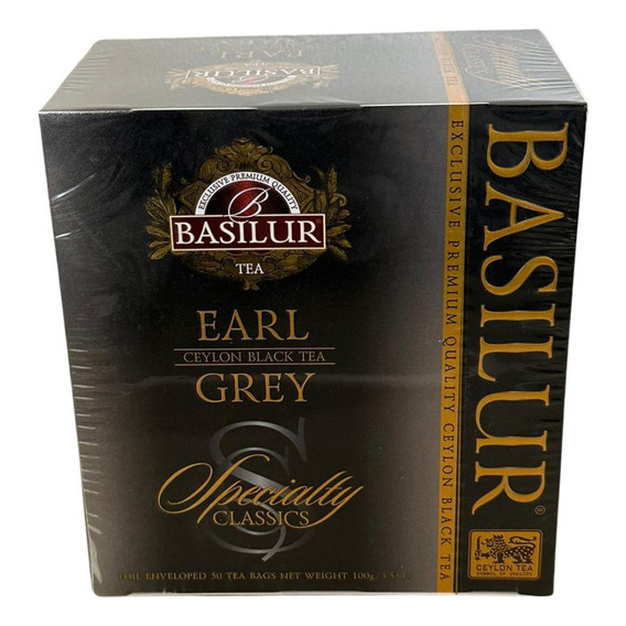 Te Negro Special Classic Earl Grey Basilur 50 Bolsas