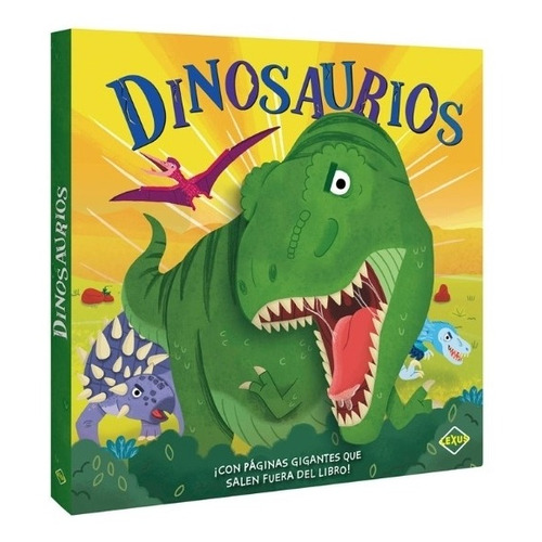 Dinosaurios - Escenas Pop-up - Con Paginas Gigantes Que Sale