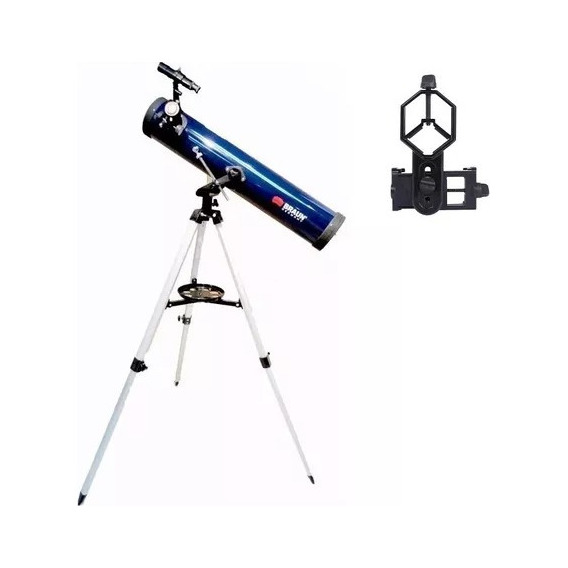 Kit Telescopio Astronomico Braun 776 Eztl Tripode Adapt Prem