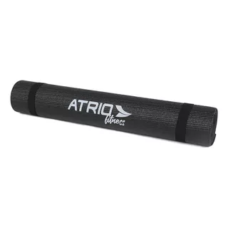 Tapete De Yoga Pvc Preto Atrio - Es311