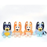 Bluey Peluche Familia Completa  Bluey Bingo Chilli Y Bandit