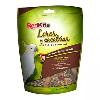 Mezcla Para Loros Y Cacatúas Redkite 500g.