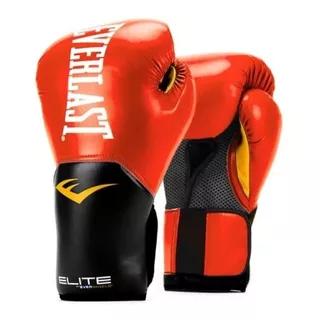 Guantes De Box Everlast Pro Style Rojos 12 Y 14 Oz