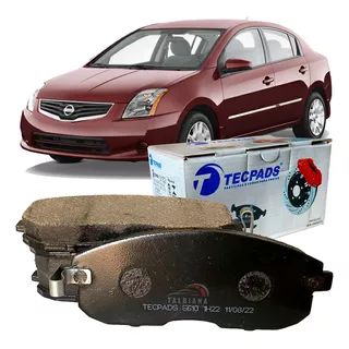 Pastilha De Freio Nissan Sentra 2007 2008 2009 2010 2011 12