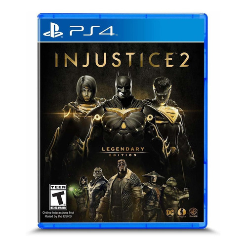 Injustice 2  Injustice Legendary Edition Warner Bros. PS4 Físico