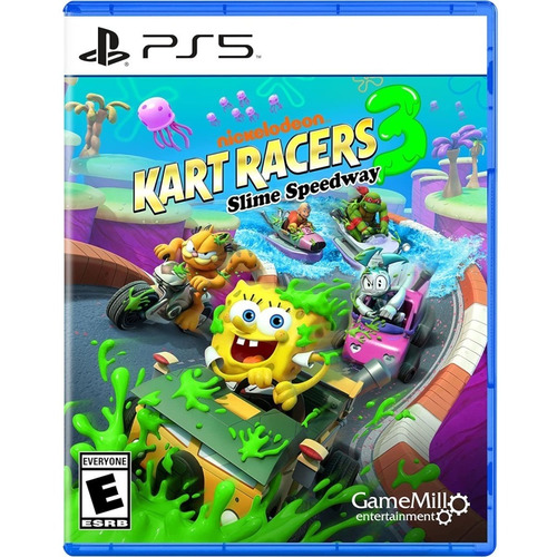Nickelodeon Kart Racer 3 para PlayStation 5  Nickelodeon Kart Racer Estándar