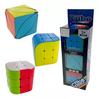 Trio De Cubo Mágico Formatos Diferentes Series Cube Special