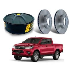  Disco Freio Dianteiro Hilux 2.7 2.8 2016 A 2018