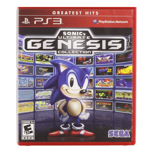 Sonic's Ultimate Genesis Collection  Ultimate Collection SEGA PS3 Físico