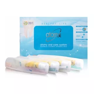 Atomy Set Viajero 4 Pzas Cda Pza Con Pasta Dental Y Cepillo2