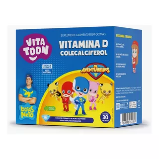 Vitatoon Vitamina D2g-30 Gomas -maracuja E Abacaxi-maxinutri