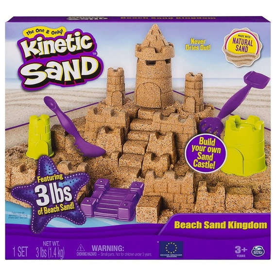 Kinetic Sand Arena Cinética Castillo Set Grande