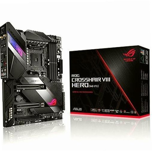 Tarjeta Madre Asus Amd X570 Rog Crosshair Viii Hero(wi-fi) 