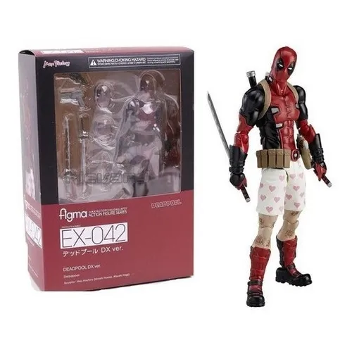 人気商品の中古品・新品・未使用品 Figma Figura Deadpool Boneco Ex-042 MercadoLivre | Cm 16 Dx アメコミ