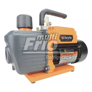 Bomba De Vacuo 8 Cfm Suryha 3/4 Hp Duplo Estagio